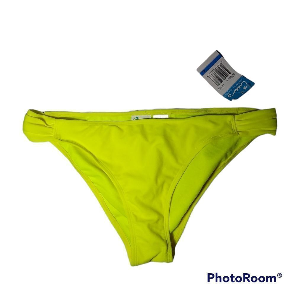 NEW CALIFORNIA WAVES highlighter swim suit bottoms XL